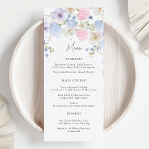 Mariage Fleur sauvage rose et violet printanier