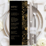 Menu Mariage Fleurs GILDED<br><div class="desc">Fait pour vous !</div>