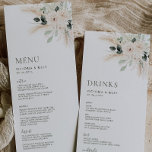 Menu Mariage Floral Blanc Vert VICTORIA<br><div class="desc">VICTORIA | Menu Mariage & Boissons Menu - La suite Victoria utilise une élégante verdure en feuilles d'eucalyptus avec des graphismes floraux blancs. Objets correspondants disponibles il suffit de chercher nos collections pour 'Victoria' ou contactez-nous pour obtenir de l'aide pour trouver des objets correspondants.</div>