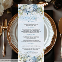 Mariage floral Whimsy Dusty Blue Eucalyptus