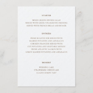 Menu Mariage Français Kissed Sweet Berry Raisins