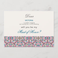 Mariage géométrique en treillis marocain