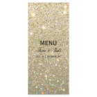 Menu mariage - Gold Glit Fab