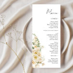 Menu Mariage minimaliste Ivory Bliss<br><div class="desc">Fait pour vous !</div>