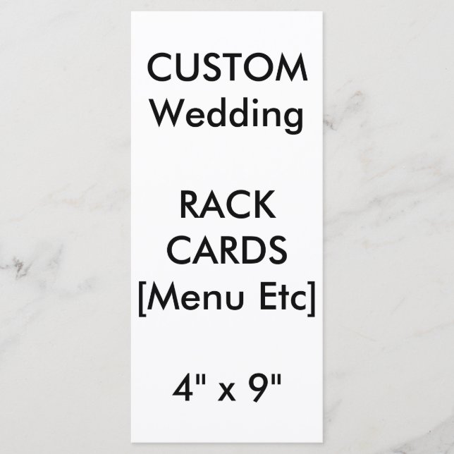 Menu mariage personnalisé et cartes de programme 9 (Devant)