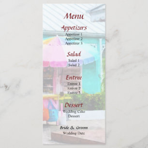 Menu Mariage Port Lucaya Marketplace