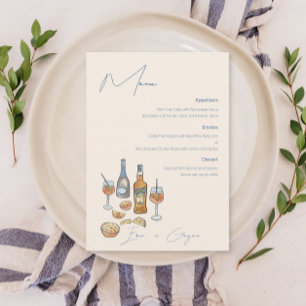 Menu Mariage Spritz italien