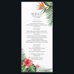 Menu Mariage Tropical Vibrant<br><div class="desc">Menu Mariage Tropical Vibrant</div>