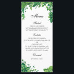 Menu mariage vert extérieur. Menu du dîner d'été<br><div class="desc">Articles correspondants - https://goo.gl/g69eo7 ♥ Vous pouvez modifier la couleur ou la taille de la police : cliquez sur le bouton "Personnaliser" ♥ Convient pour anniversaire,  anniversaire et toute autre partie ♥ Contactez-moi,  s'il vous plaît,  si vous avez besoin d'autres articles.</div>