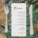 Menu minimaliste et simple Mariage<br><div class="desc">Cartes de menu minimaliste Mariage | Menu Moderne,  Menu Dîner Mariage,  Menu Rustique Dîner Mariage et Menu Boissons,  Calligraphie Simple Menus Mariage Rustique Menus Mariage,  Menu Mariage Rustique,  Menu Table Mariage</div>