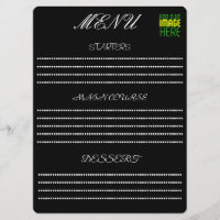 MODELE DE TEXTE D'IMAGE NOIRE SIMPLE ÉDITABLE MODE