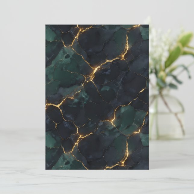 Menu Moody Celestial — Sombre Académie & Suite Kintsugi (Debout devant)