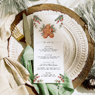 Menu Noël pain d'épices