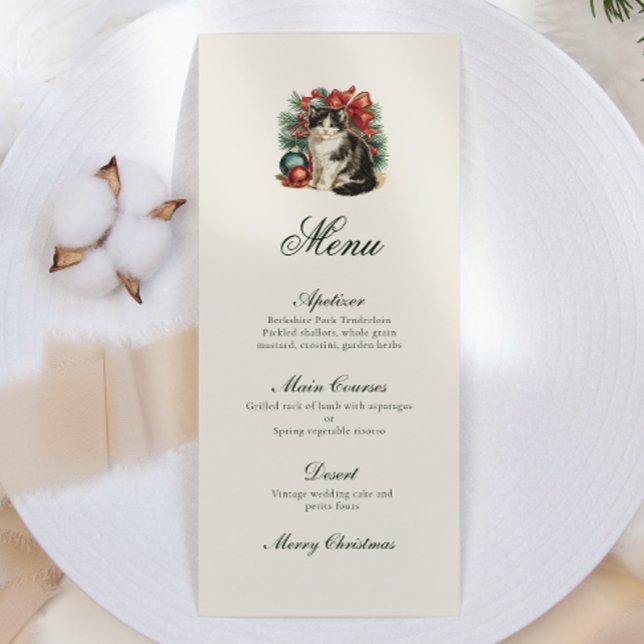 Menu Noël traditionnel (Créateur téléchargé)