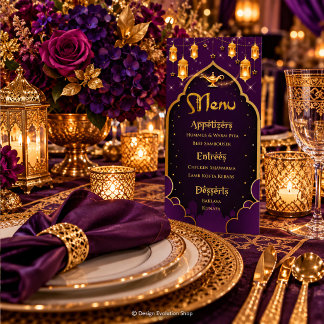 Menu Nuits Arabes | Fête Aladdin | Marocain