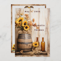 Pays Western Sunflower Whiskey Barre