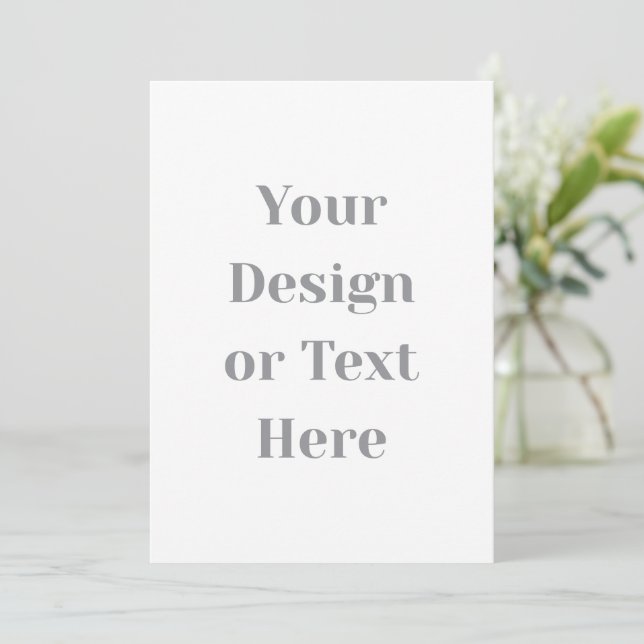 Menu Personnalisable Votre conception ou texte ici Pers (Debout devant)