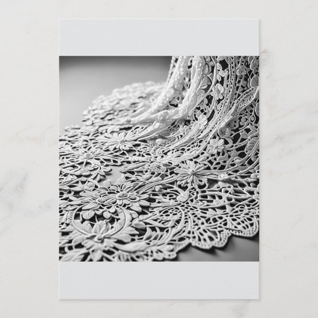 Menu plat pour mariage 5"x7" (Devant)