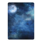 Pleine lune Ciel Lunaire Galaxie Céleste Étoiles D