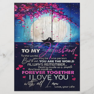 Menu Poison de To My Husband Birthday   Letter to Husba