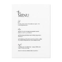 Poivre ・ Mariage minimaliste moderne ・ Noir et bla