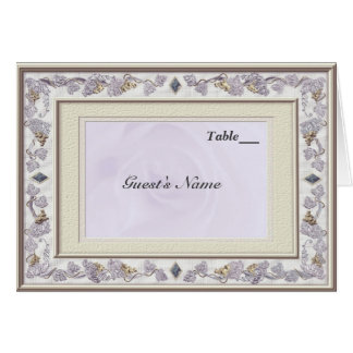 Menu Précieux Mariage Table Seating