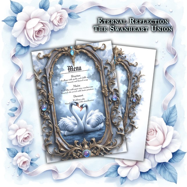 Menu Réflexion éternelle – L'Union Swanheart. (Créateur téléchargé)