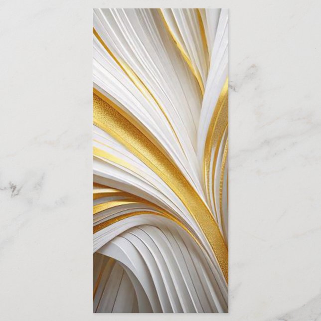 Menu Retro d'or blanc (Devant)