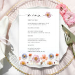 Menu Retro Pastel Pink Boho Fleur sauvage Détails sur l<br><div class="desc">Pour plus de personnalisation,  cliquez sur "Personnaliser ce modèle",  puis sur "Modifier à l'aide de l'outil de conception". Élégant éditable facile à utiliser modèles mariage,  plus d'articles disponibles dans le magasin (invitations,  rsvp,  cartes de remerciements,  papeterie & décoration). Si vous avez besoin d'aide ou d'articles correspondants,  veuillez me contacter.</div>