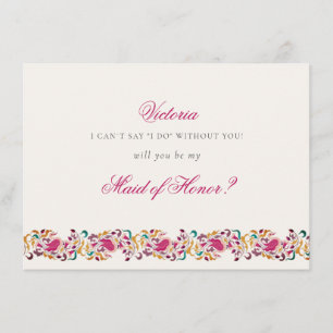 Menu Rose Classique Verte Jaune Floral Cygne Oiseau Mar