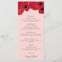 Roses Abstraits et Mariage de pavots
