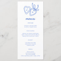 Serrure de coeur Whimsical Doodle Croquis moderne