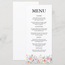 Simple Fête de Bébé Jardin Floral Aquarelle