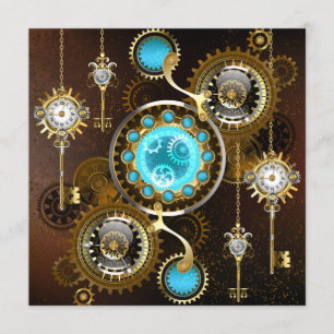 Menu Steampunk Rusty Background