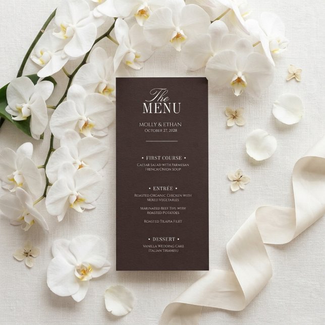 Menu Suite Vieille Fortune Brun Espresso (Créateur téléchargé)