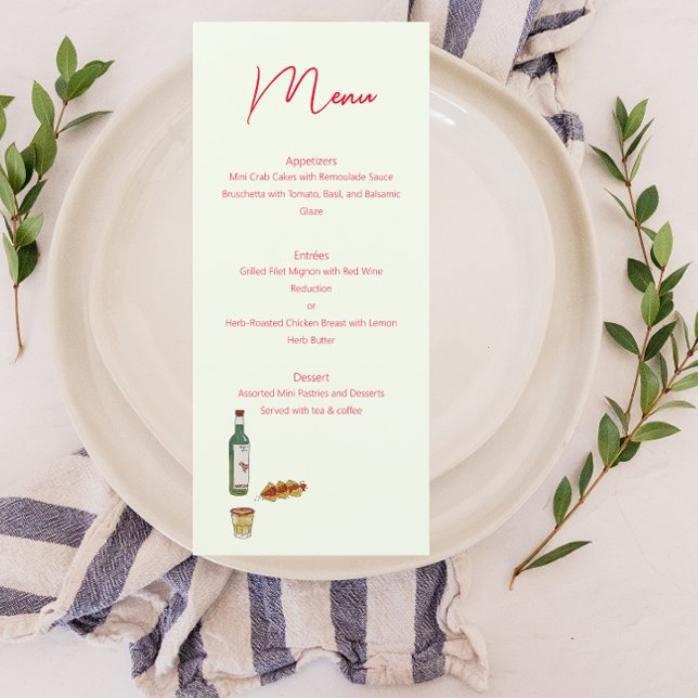 Menu Taco et Mezcal (Créateur téléchargé)