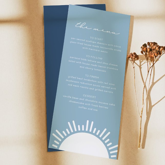 Menu Thème Océan Bleu Clair Poussiéreux d'OCEANSID (Créateur téléchargé)