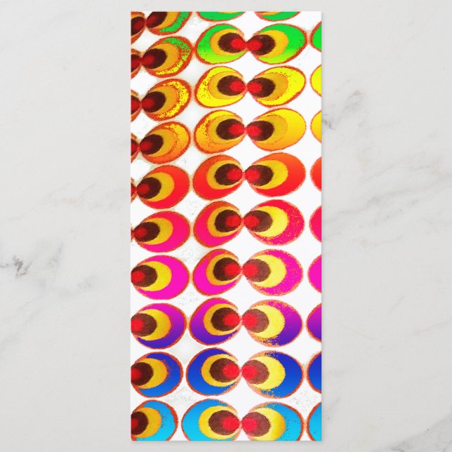 Menu Tissu psychédélique (Devant)