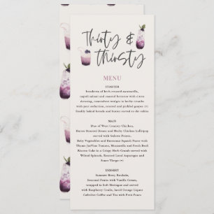 Menu Trente et trente ans