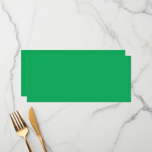 Menu un arrière - plan vert avec un (Devant/Arrière en situation)