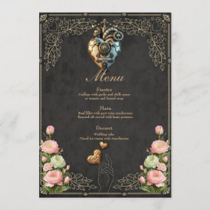 Menu Un coeur steampunk impressionnant