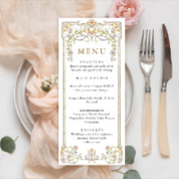 Victorian Ornate Grace Bohemian Dîner Mariage