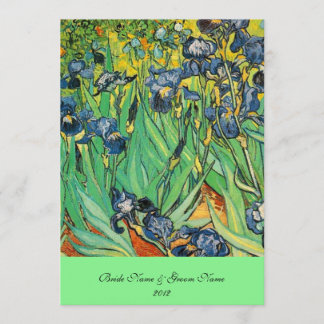 Menu Vincent van Gogh,Iris