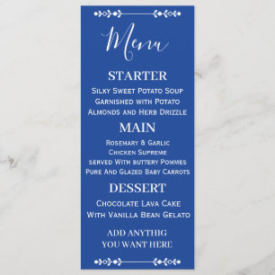 MENU VOTRE SOIRÉE DE NOËL EN FAMILLE PERSONNALISÉE