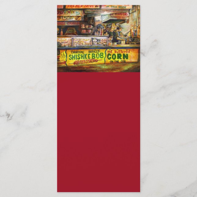 Menu Vous ne pouvez pas rivaliser avec cela (Devant)