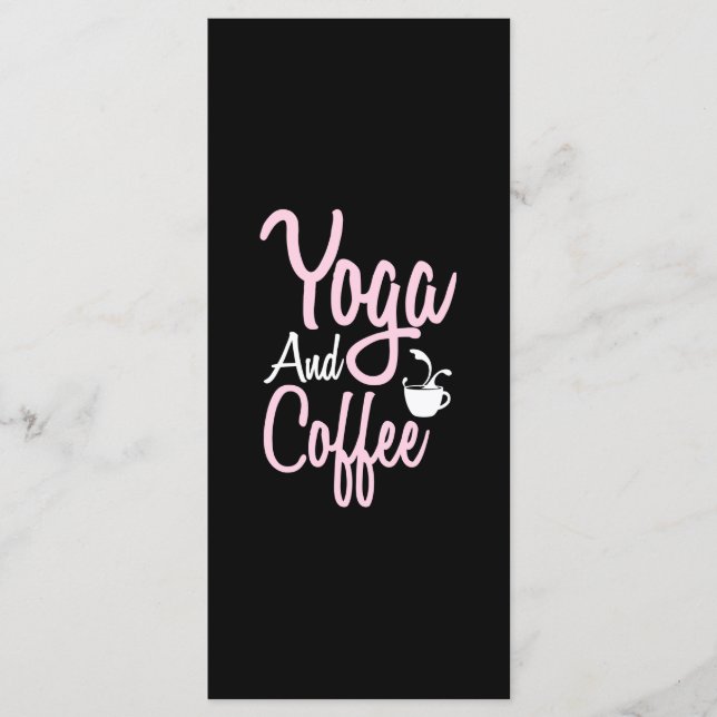 Menu Yoga Lover | Yoga Et Café (Devant)