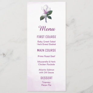 Menus de fleurs de Magnolia