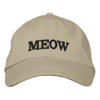 MEOW CAT CASQUETTES