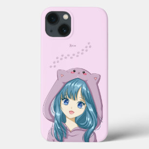 Meow girl coque iphone