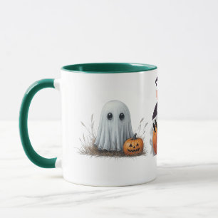 "Meow-lloween" Chat sorcier et Mug d'Halloween fan